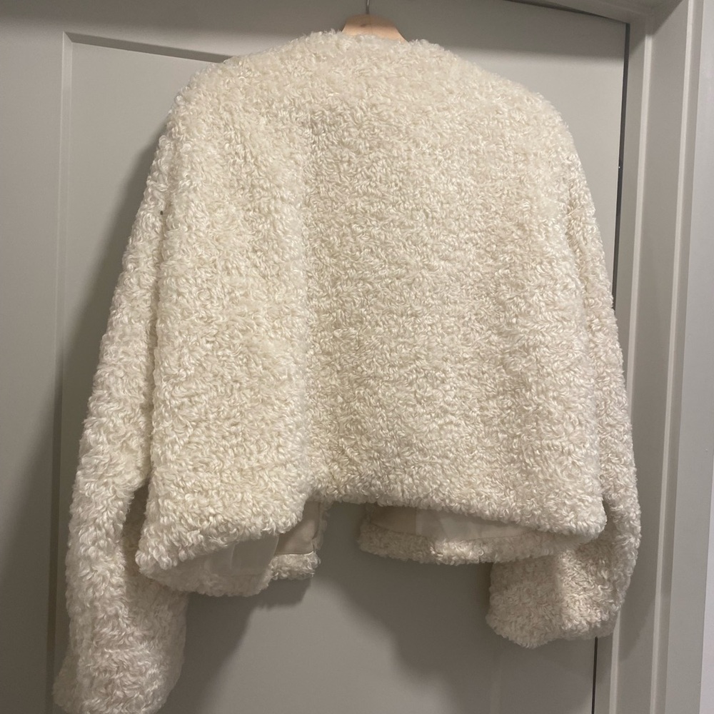Zara Faux Shearling Jacket - Picture 12 of 12